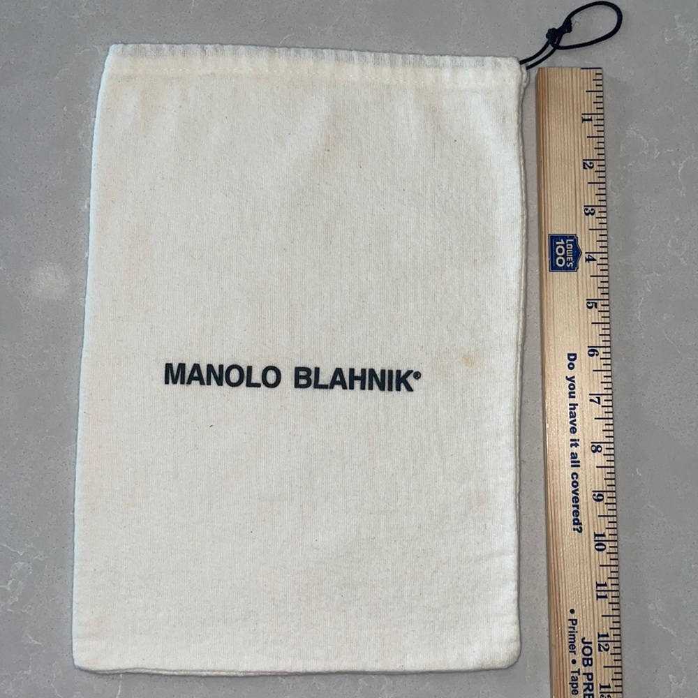 Authentic Manolo Blahnik Dust Bag